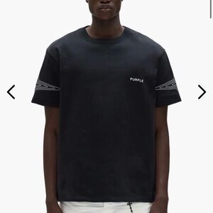 Purple Brand Embroidery Jumbo Star Tee